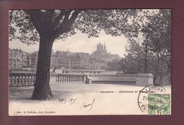 LAUSANNE - Cathédrale - 1905