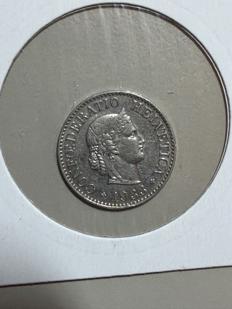 Alle Münzen: CHF 0.10 - 1933 – Gebraucht aus Payerne von Mike1682 1