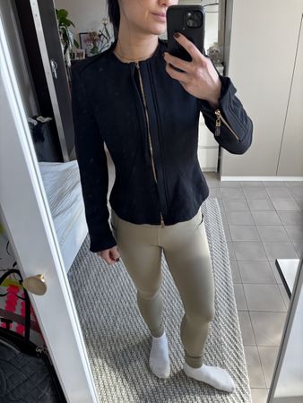 Versace Black Blazer, size xS