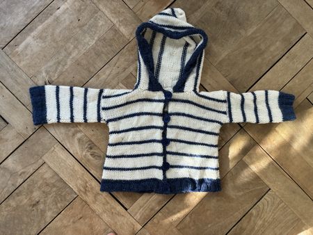 Alpaca Baby Strickjäckchen Grösse 74