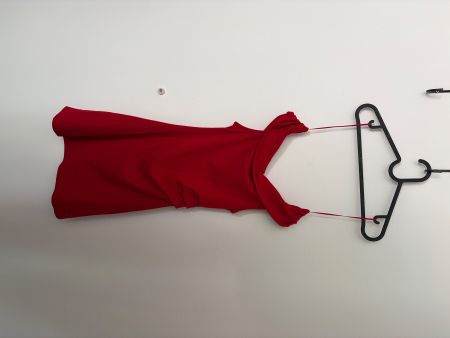 MANGO New 100% Cotton red dress