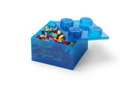 LEGO Aufbewahrungsbox blau transparent – neu!