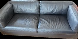 Brühl Ledersofa - Zweisitzer