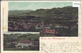 Gruss aus Schönengrund - Litho