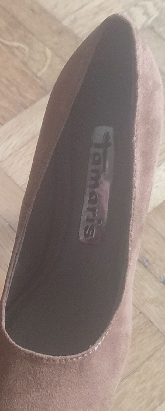 Tamaris Damenschuhe: Tamaris Pumps Wildleder Gr. 38 NEU – Neu (gemäss Beschreibung) aus Waltenschwil von Bodensee84 1