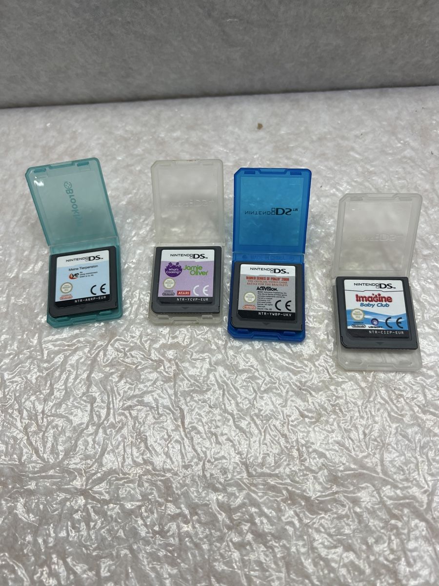 Nintendo Spiele: Nintendo DS Spiele Konvolut - 4 Games – Gebraucht aus Rotkreuz von perlengott