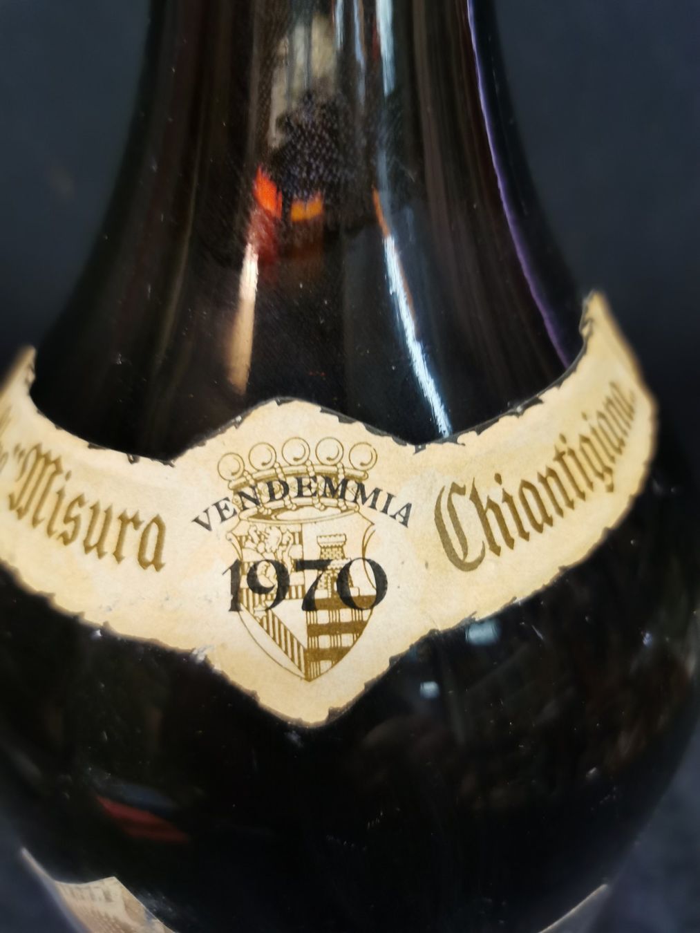 Wein: 175 CL BROLIO 1970 CHIANTI ITALY – Neu (gemäss Beschreibung) aus Genève von Leboucheoreilles 2
