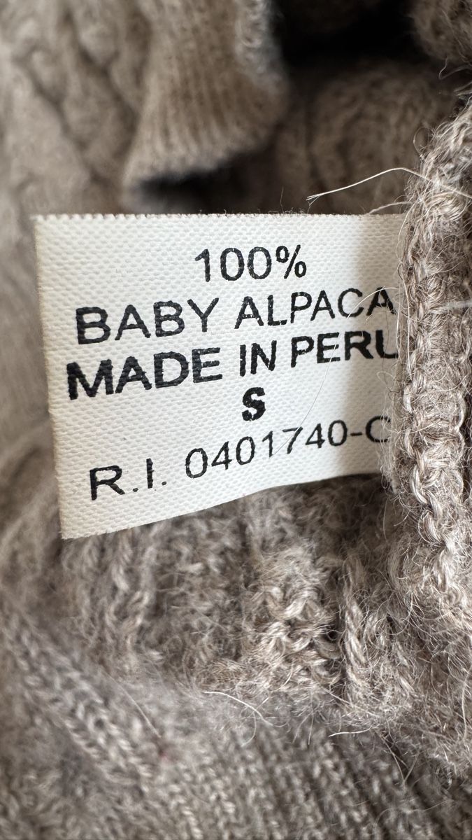 Maglioni & Felpe: Tumi Pullover aus Alpaca Wolle – Usato da Zollikon venduto da rose59 3