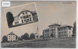 La Ferriere - Ecole, Eglise, Restaurant du Sapin