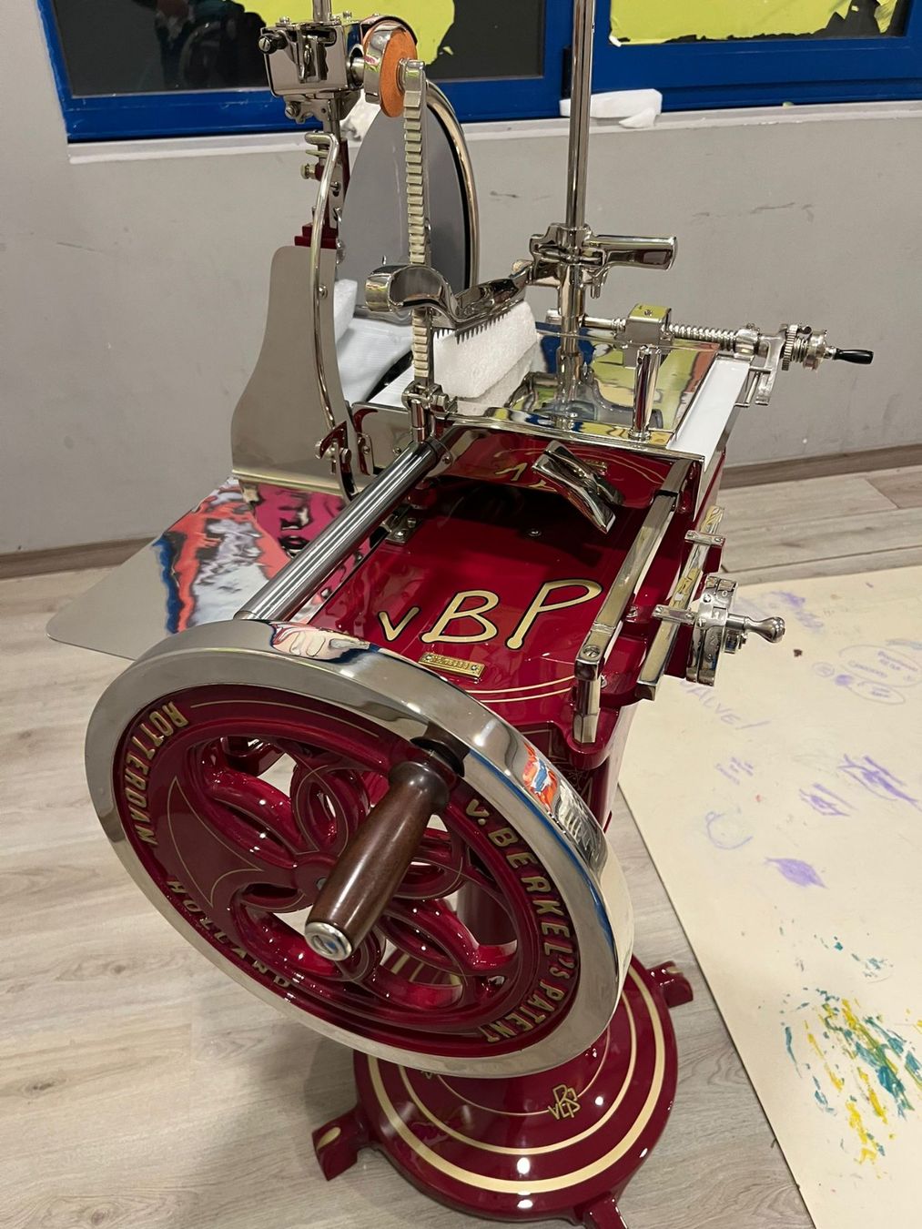Küchengeräte: Berkel Modell 3 Schwungrad Rot "Ferrari" Original – Gebraucht aus Biasca von Nicolas.Ney 2