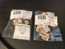 2 mal 30er Pack Birkenherzen 3.5cm, Herbstdeko Basteln Deko