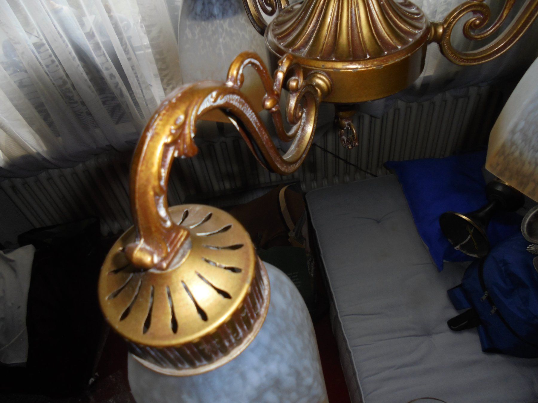 Lampadari & plafoniere: Alte Deckenlampe, ca. 1950 – Usato da Camorino venduto da Hunpete 1