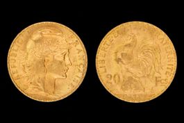 Piece or 20 Francs Or 1910 - 20 Franken Frankreich Goldmünze