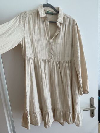 Musselin Kleid von Benetton