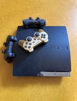 PS3 Slim + 3 Controller + 14 Spiele  Funktionsbereit VB