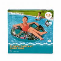 Bestway Floral Fantasy Swim Tube 1.14m neu