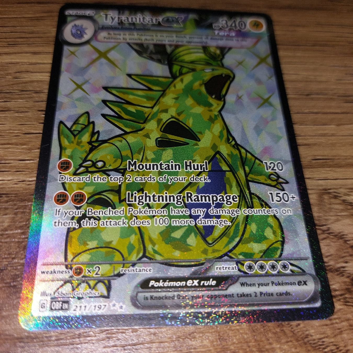 Giochi: Tyranitar ex 211/197 – Usato da Basel venduto da jan_3 2