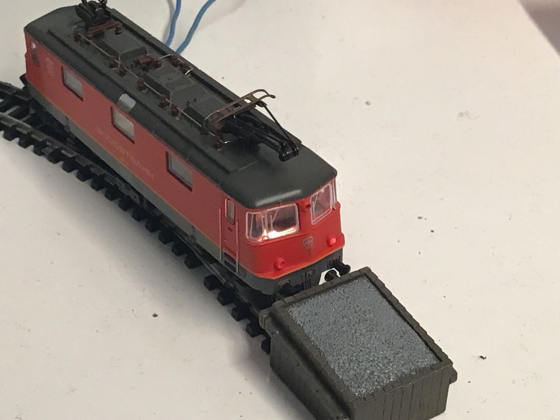 Fleischmann Modellini di ferrovie: FLEISCHMANN N SBB Ae 4/4 II, Südostbahn, – Usato da Männedorf venduto da Spezial-Modelle 2