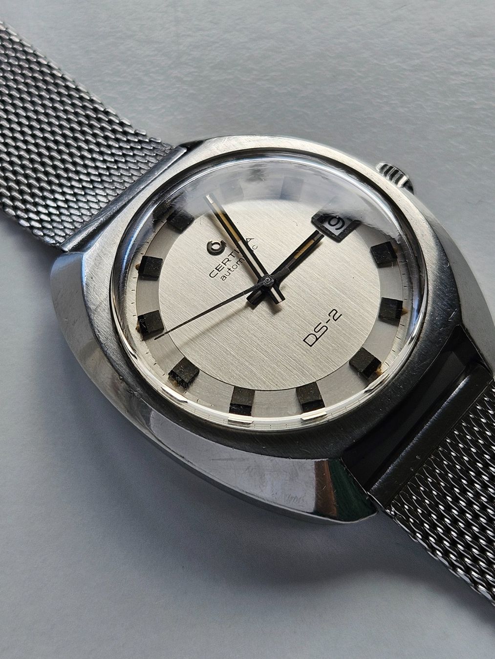 Certina Orologi: 404 Certina DS-2 Automatic Date Milanese Armband – Usato da Berikon venduto da mmm21 1