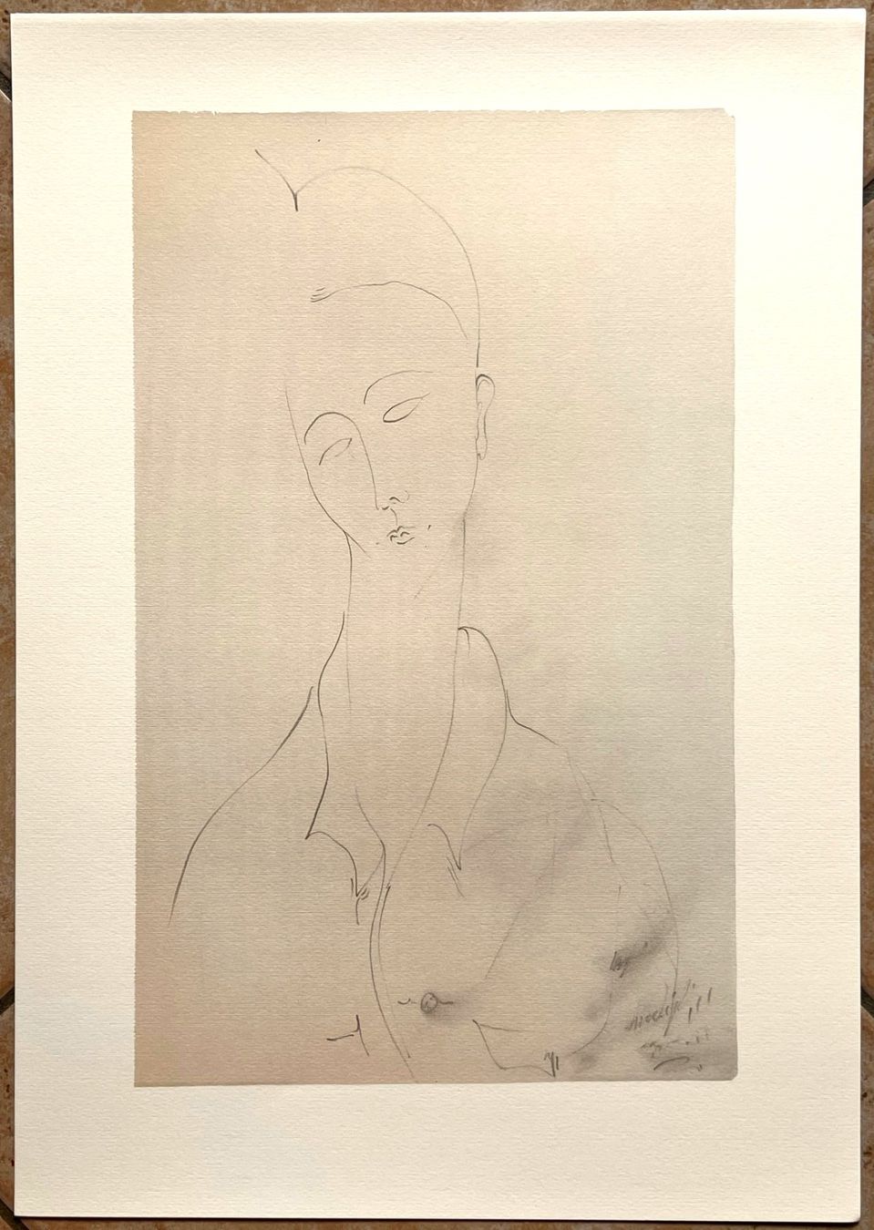 Grafiken & Lithographien: Amedeo Modigliani - Lithografie in limitierter Auflage – Gebraucht aus Ponte Tresa von 11GalleriaAlterEgo11 7