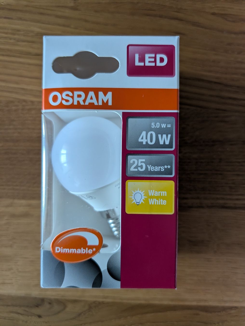 Osram Lampes: 9x OSRAM E14 LED Warm White – Neuf avec emballage d'origine à Pfäffikon ZH par Labdi 1