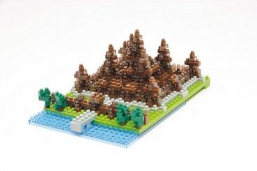 Nanoblock Kit di costruzioni: Nanoblock - Angkor Wat (Level 2) – Nuovo e nell'imballaggio originale da Hochdorf venduto da ruest-online