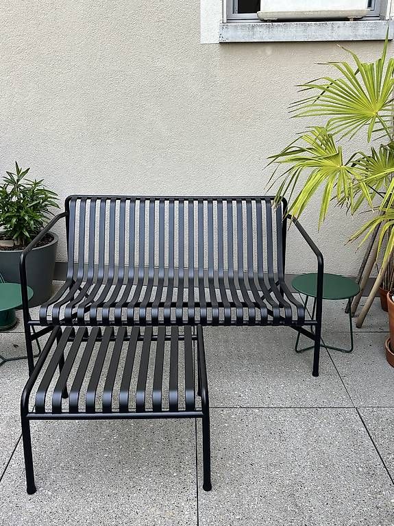 Hay Divani: HAY Palisade Lounge Sofa mit Hocker und Polster – Usato da Zürich venduto da nussibaumi 2