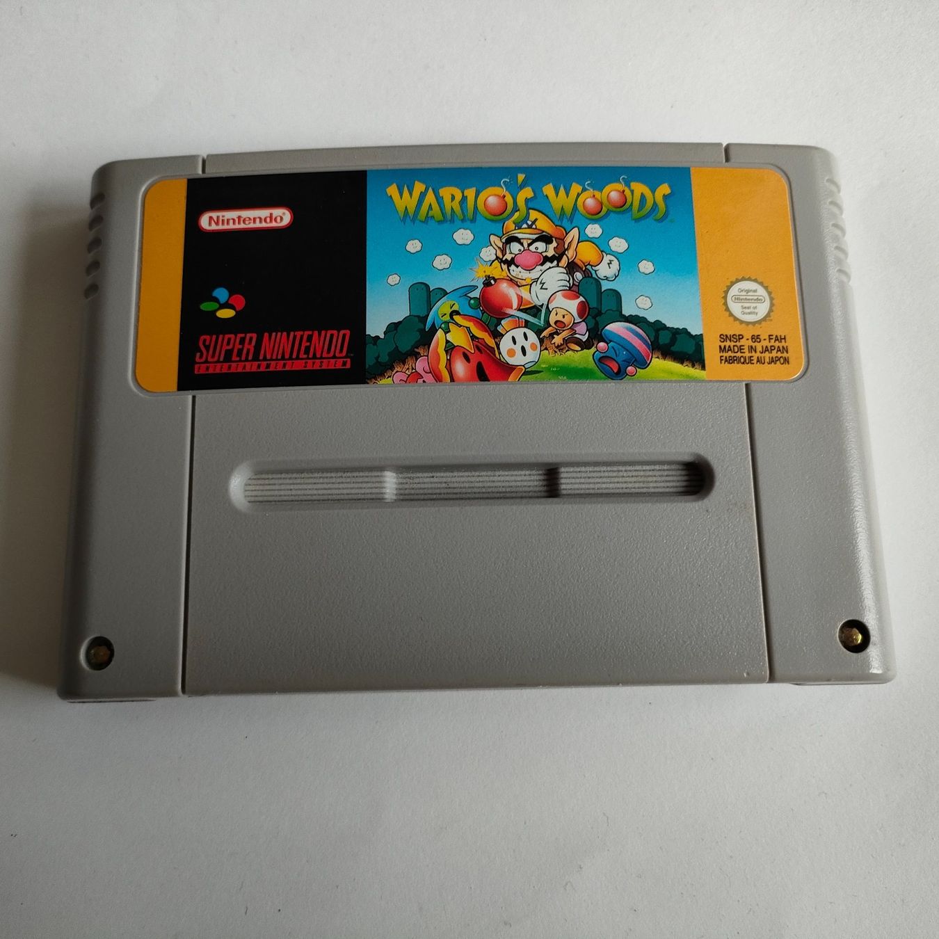 Nintendo Spiele: Wario's Woods - SNES – Gebraucht aus Zürich von Mephisto87