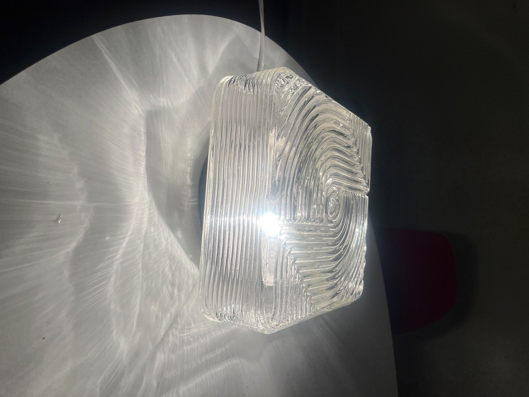 Lampadari & plafoniere: Vintage Deckenlampe Pressglas – Usato da Zürich venduto da Luftibus01 6