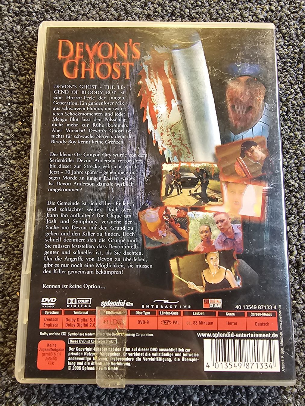 Tutti i DVDs: Devons Ghost DVD (17745) – Usato da Ruswil venduto da jan_bxl5 1