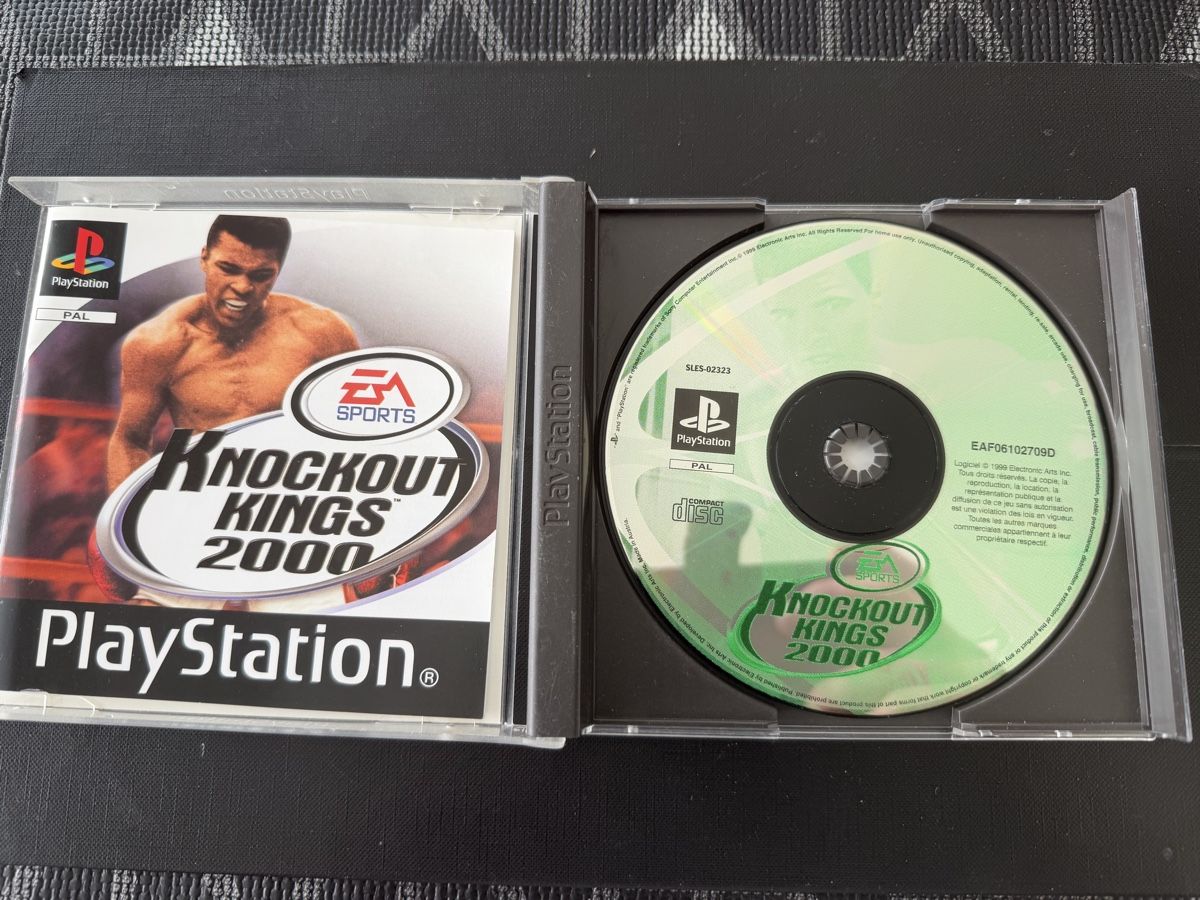 Jeux: Jeu PS : KNOCKOUT KINGS 2000(PAL) – D'occasion à Savigny par Matgab94 2