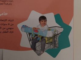 Kindersitz für Einkaufswagen