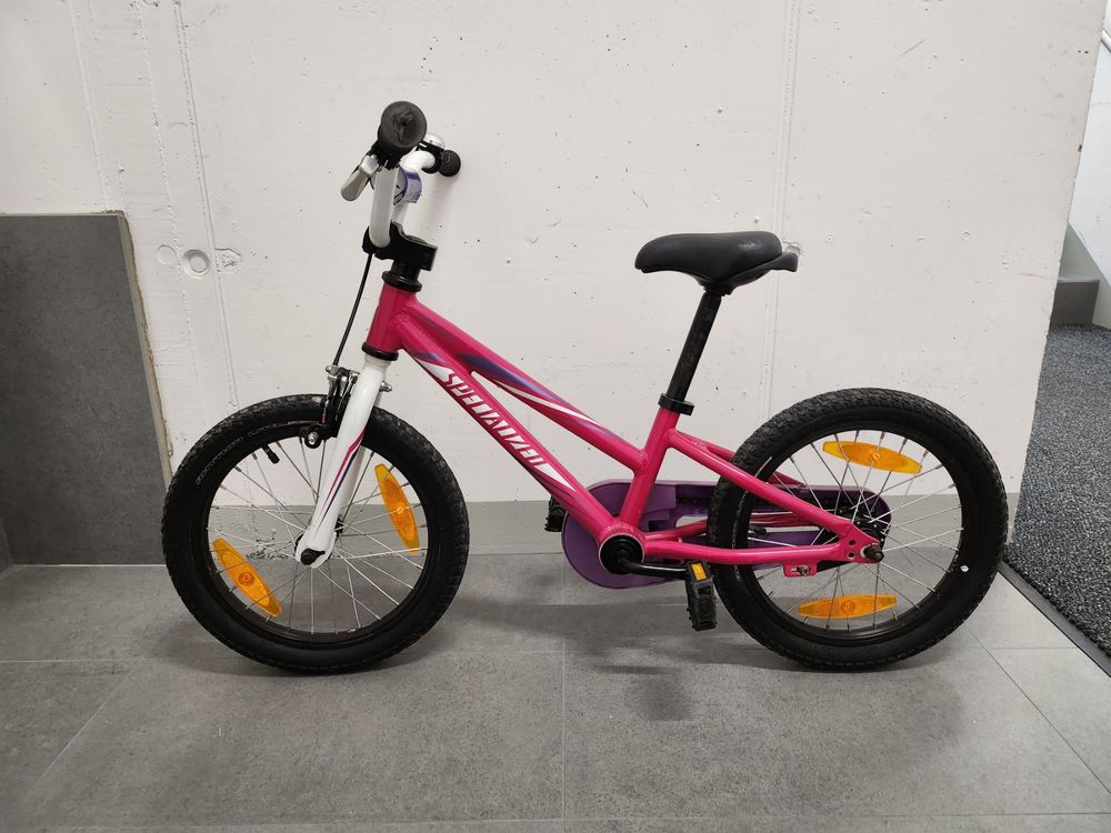 Specialized Hotrock 16 Coaster Girls Hot Pink Purple Sparkle