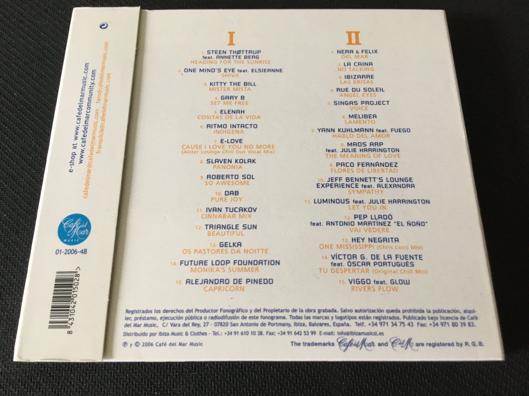 CD: Café del Mar - XIII Volumen Trece -CD- 2cd – Usato da St.Gallen venduto da MedienJoe 3