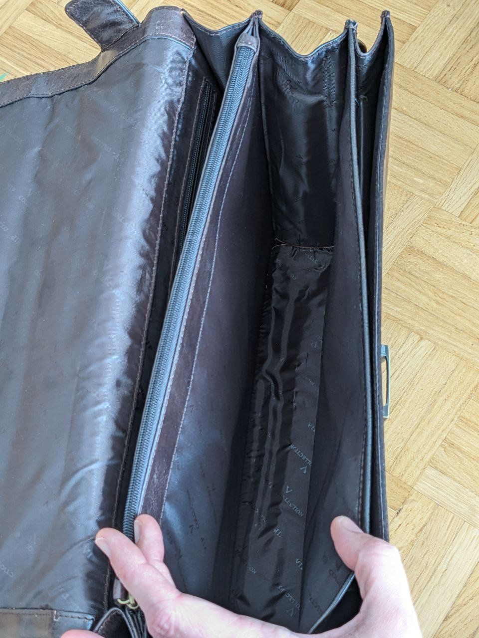 Borse: Laptoptasche aus echtem Leder – Usato da Zuerich venduto da blo_qlp9 3