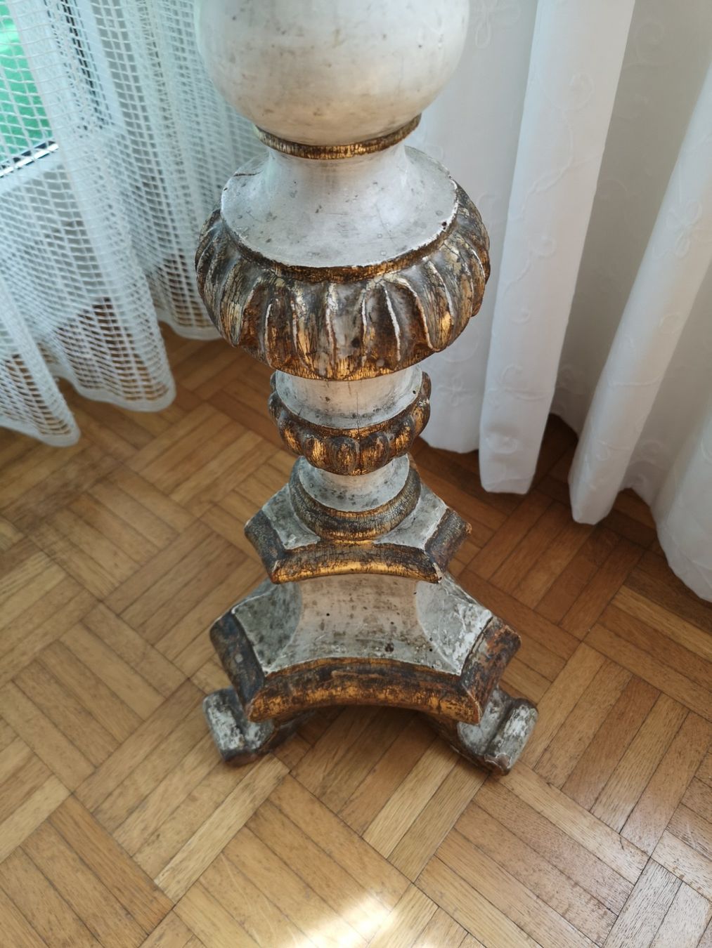 Portacandele: ANTIKER KERZENSTÄNDER (HOLZ) – Usato da Muttenz venduto da Sellerboy02 1