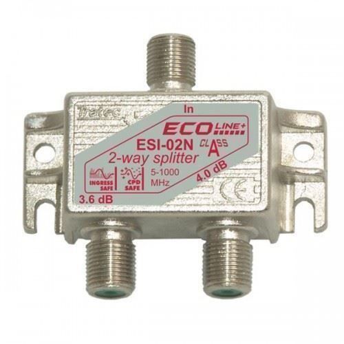Unità & Adattatore: TV Verteiler Splitter 2Fach ESI-02N – Nuovo e nell'imballaggio originale da Villmergen venduto da Elektro-Mueller