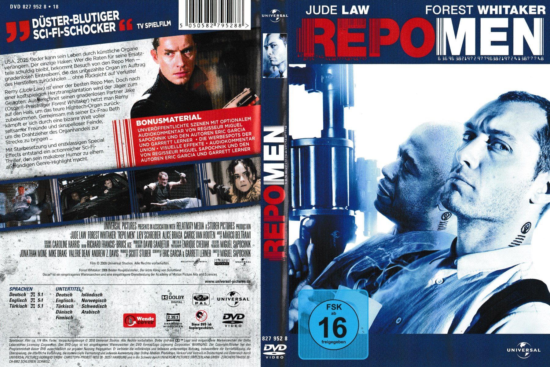 Tutti i DVDs: DVD - Repo Men – Usato da Langnau am Albis venduto da MediaRescuerKeLoX