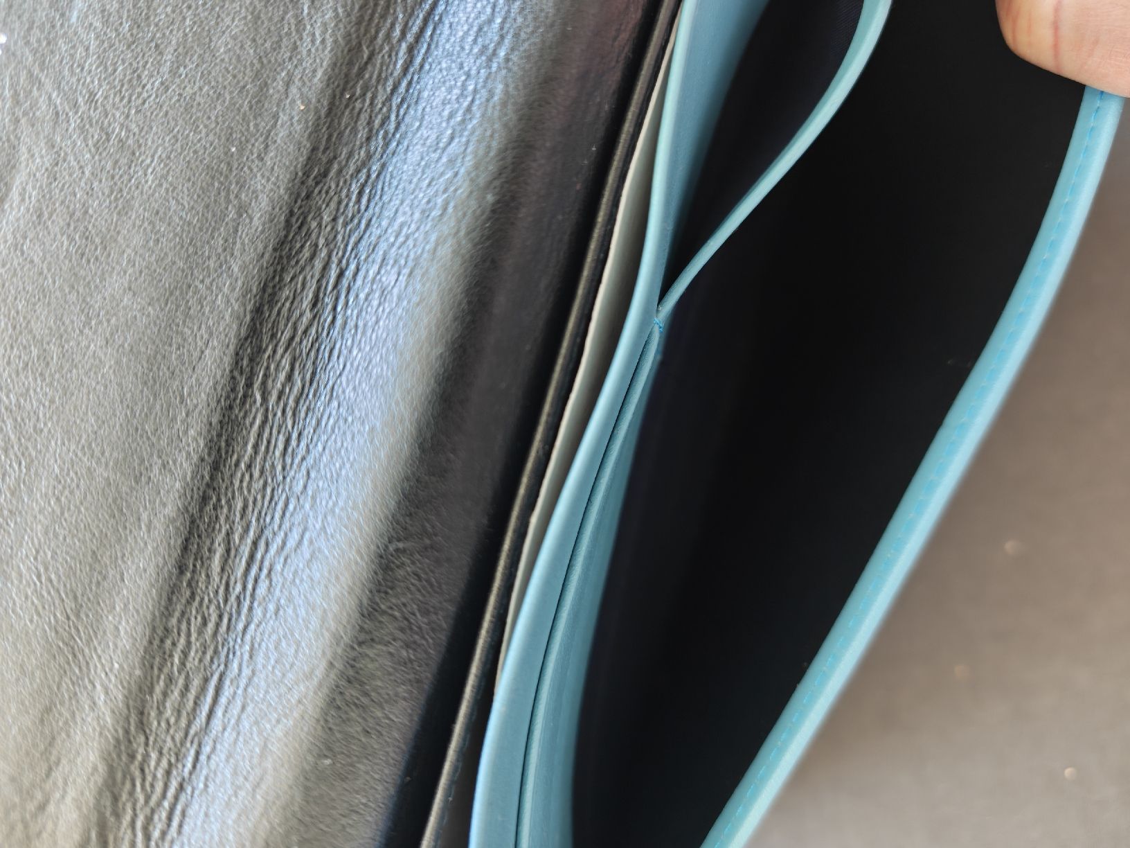 Borse da donna: Luxury Leather Clutch – Nuovo (secondo la descrizione) da Zürich venduto da seconda_chance 5