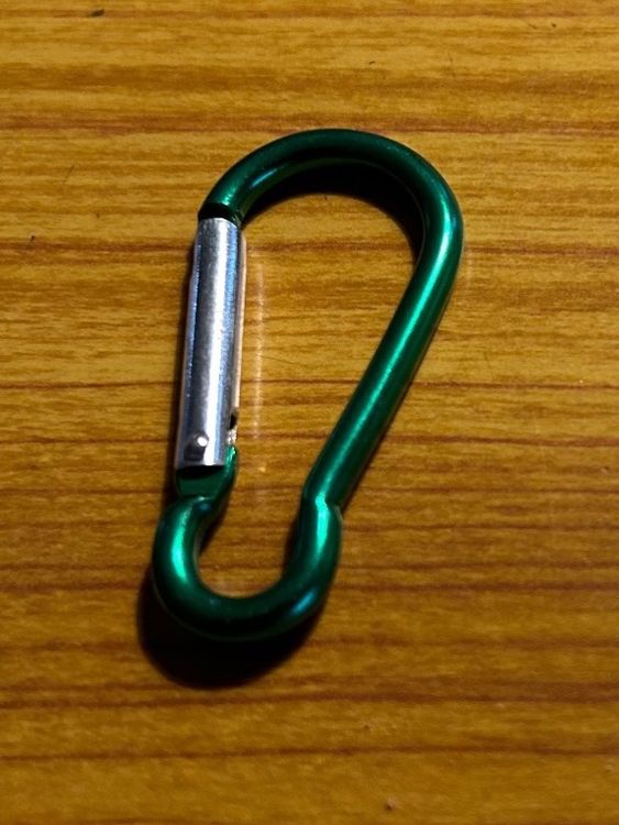 Schlüsseletui Aus Echtem Rindleder - 6 Haken + Autoschlüsselring | Kompakter Schlüsselhalter Für Unisex