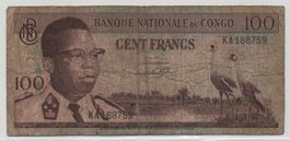 100 FRANCHI - 1 MARZO 1962 - CONGO