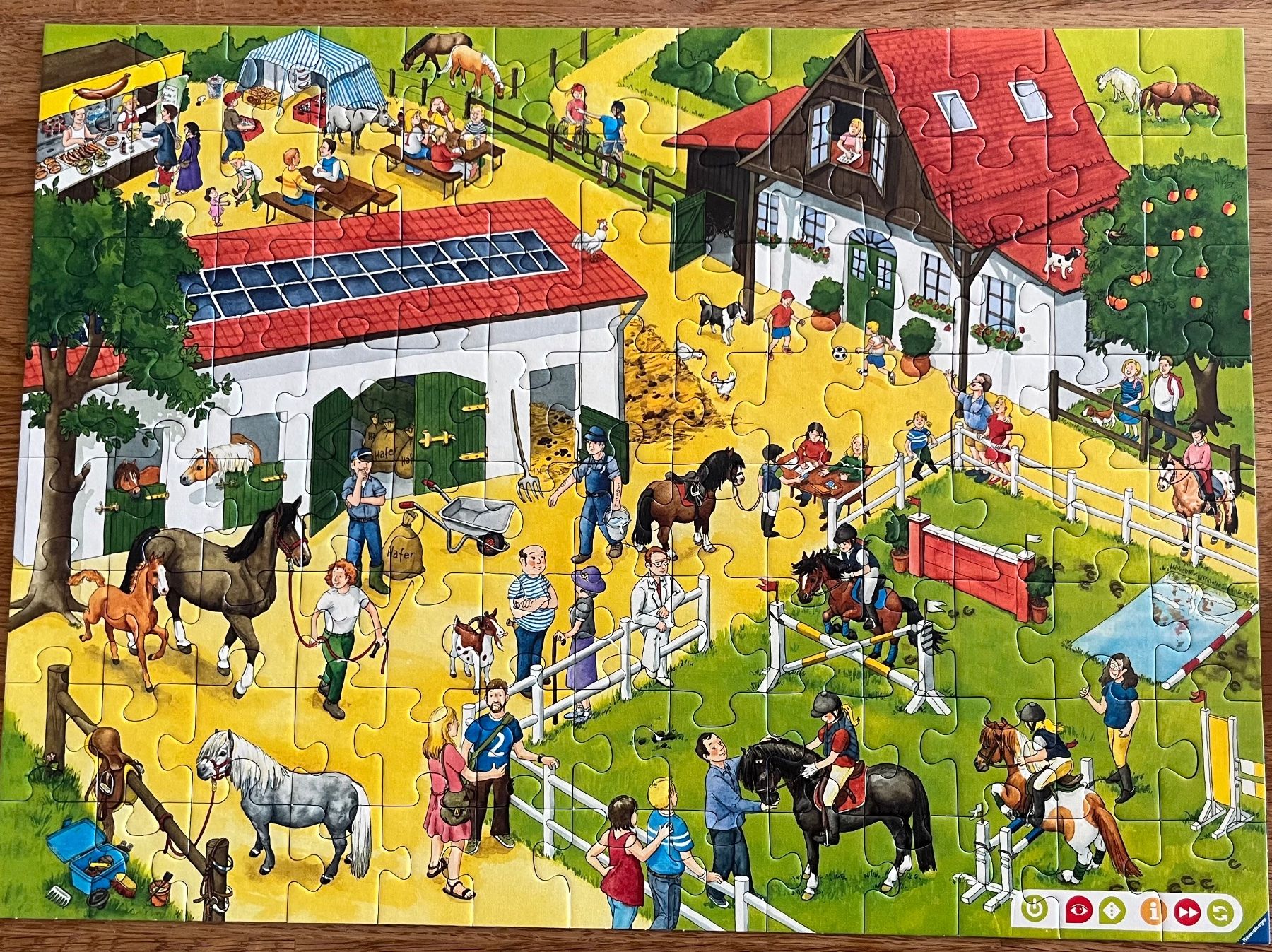 Tiptoi Puzzle: TipToi Ravensburger Puzzle - Der Ponyhof – Usato da Merlischachen venduto da alpeva 2