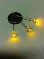 Flachkopf-LED 5mm warmwhite 20 Stück