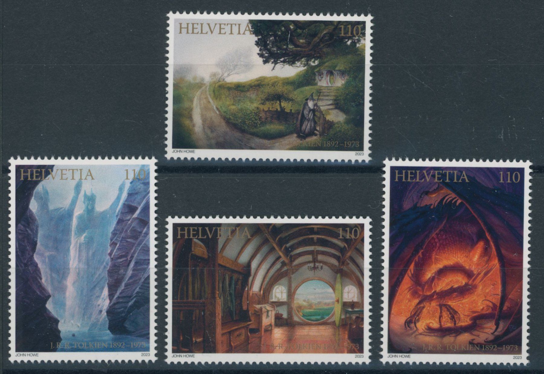 Tutti i francobolli: 2023 - Tolkien - postfrisch ** – Nuovo (secondo la descrizione) da Schindellegi venduto da leecollect