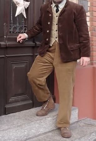 Vintage Cordjacke , Oktoberfest   Gr. 52/54  ( L)