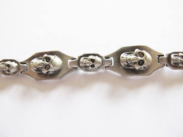 Armbänder & -reifen: Skull Power Divinity Symbol Bracelet – Neu (gemäss Beschreibung) aus Schwanden GL von UHRKNALL 1