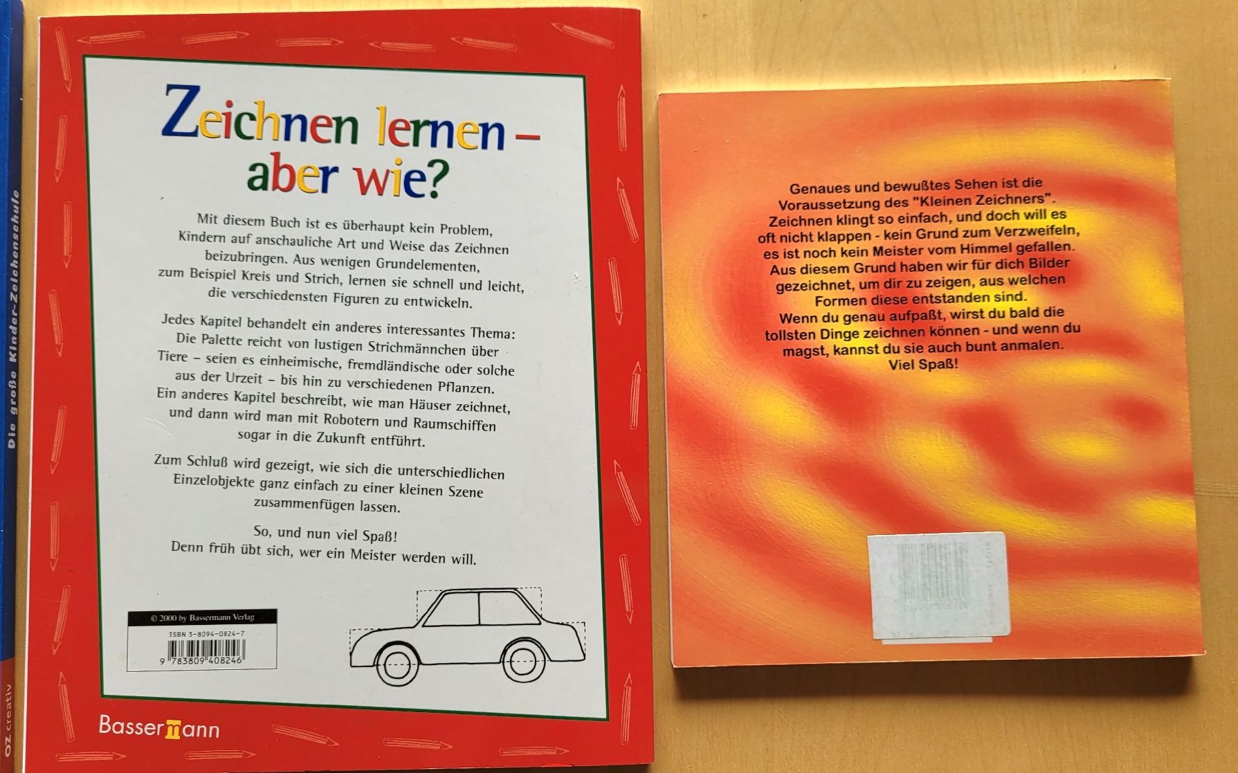 Bücher: 3x Zeichenschule für Kinder – Gebraucht aus Madiswil von Laubfleck 2