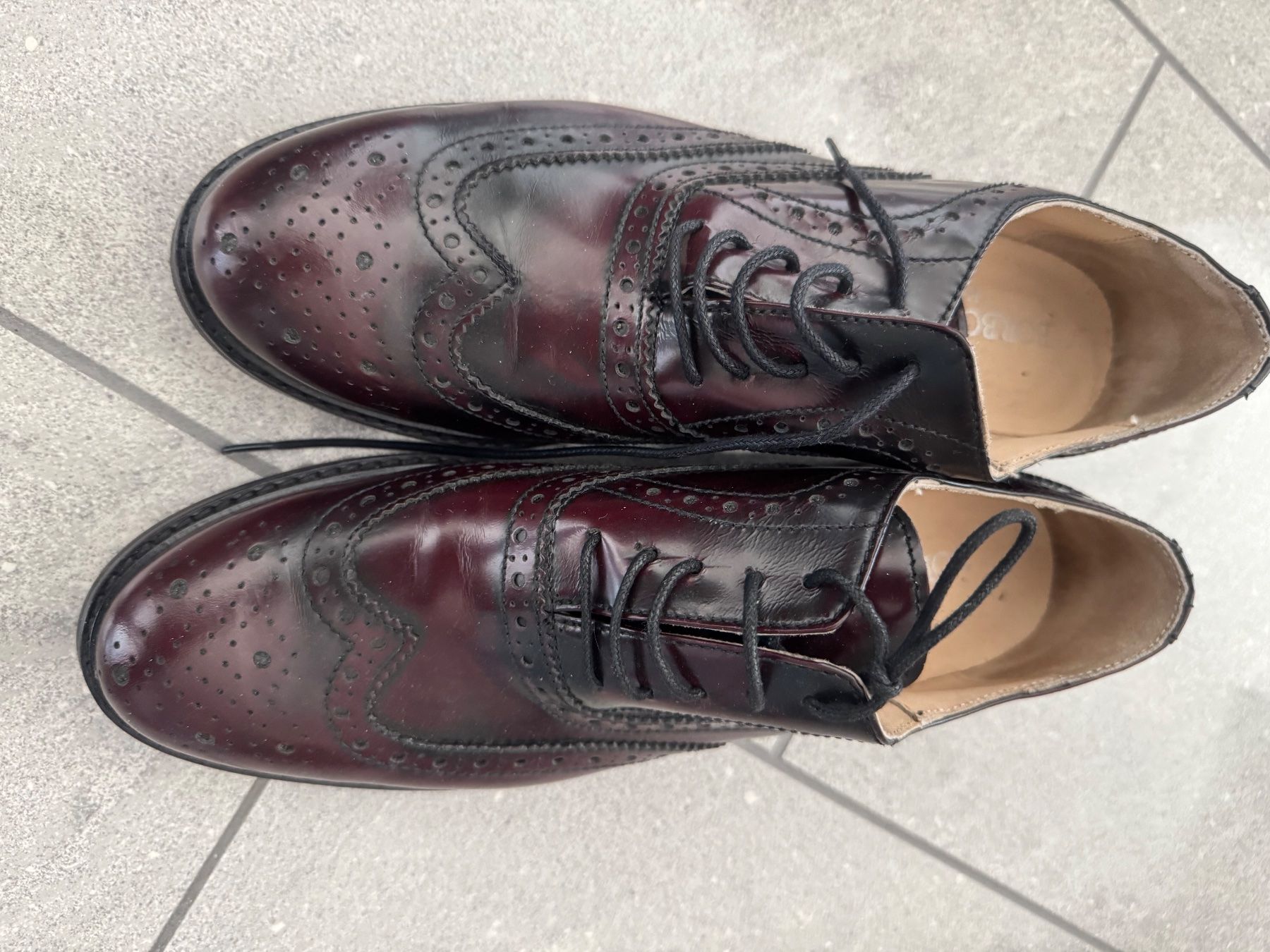 Scarpe da donna: Dunkelrote Boroniqua Napoli Gr.40 – Nuovo (secondo la descrizione) da Baden venduto da Sakilili