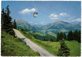 Leysin - Gondelbahn Berneuse mit Mont d'Or + Pic Chaussy