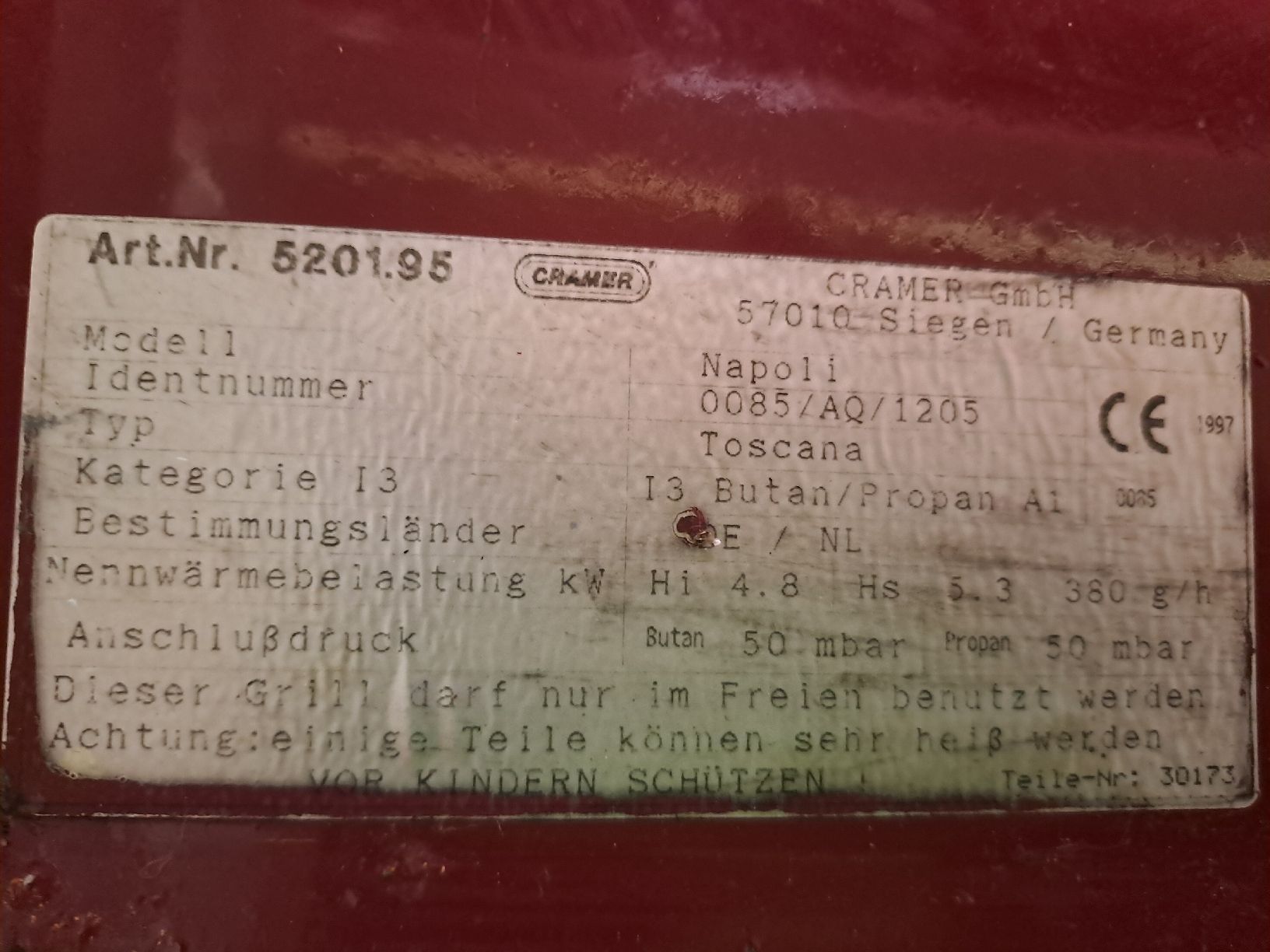 Herde: Vintage Campingkocher von Cramer – Gebraucht aus Schötz von Alesig71 1